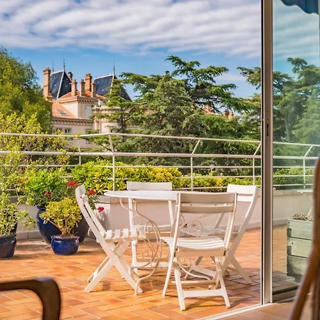 2 Pieces Proche Centre - Vue Panoramique - Toit Terrasse Lägenhet Cannes