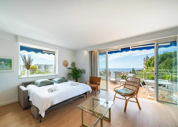 2 Pieces Proche Centre - Vue Panoramique - Toit Terrasse * Cannes